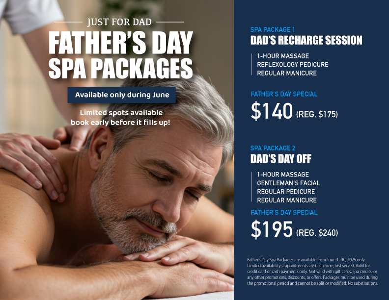 Father’s Day Spa Packages